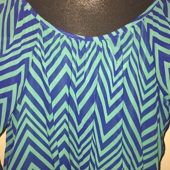 Speechless Girls Chevron Dress - Picture 4 of 5